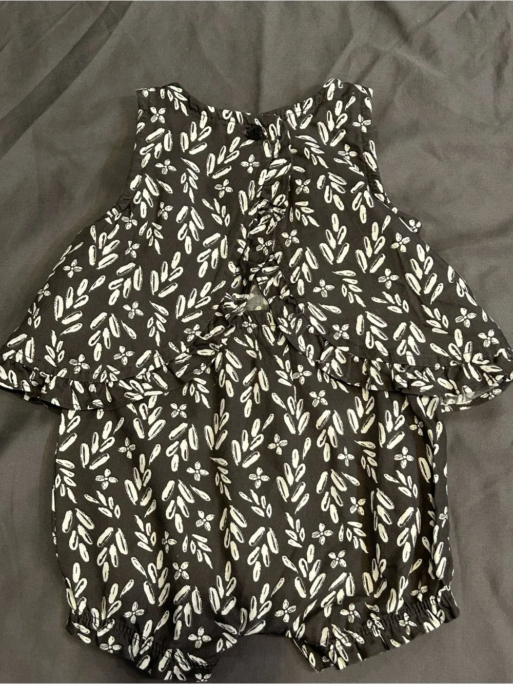 Set of Three Carter’s Baby Girl Rompers in size 3 mos